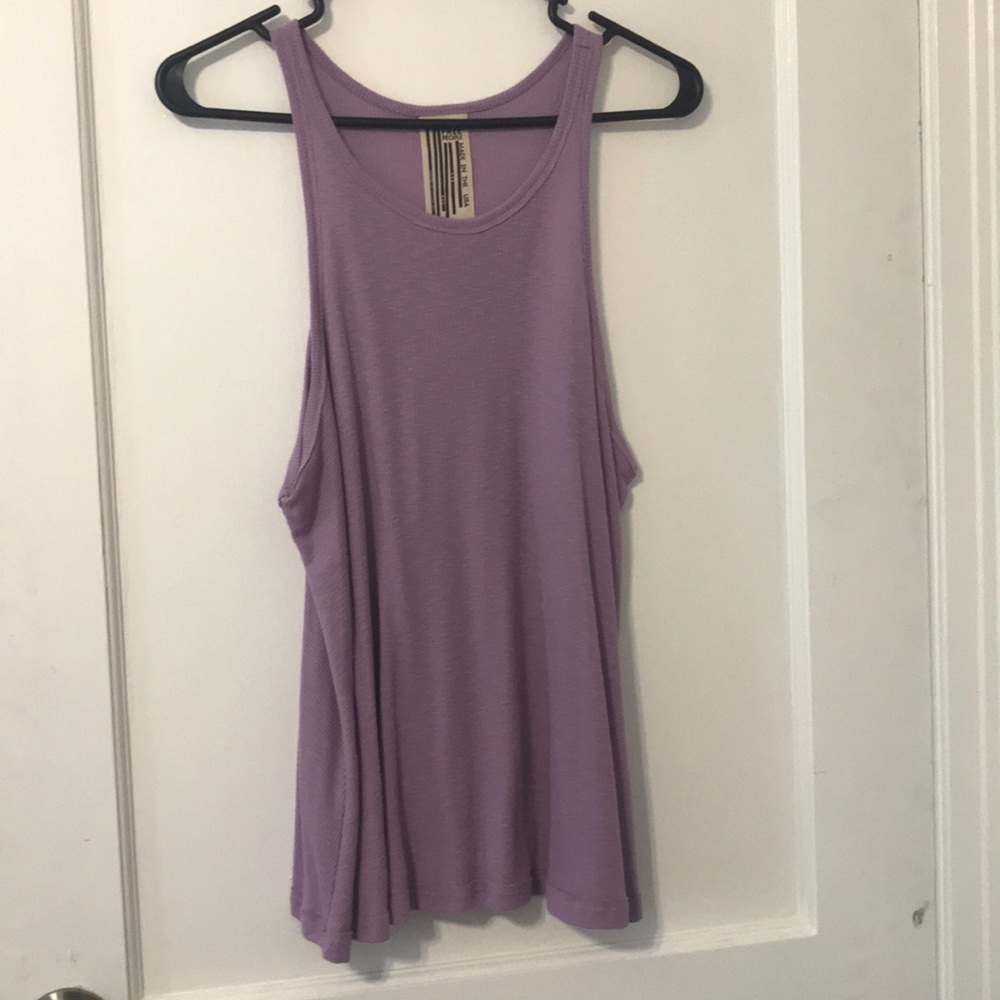 Purple Free People Tank